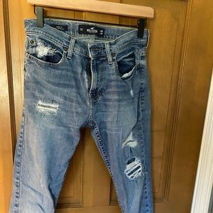 Hollister Skinny Ripped Jeans